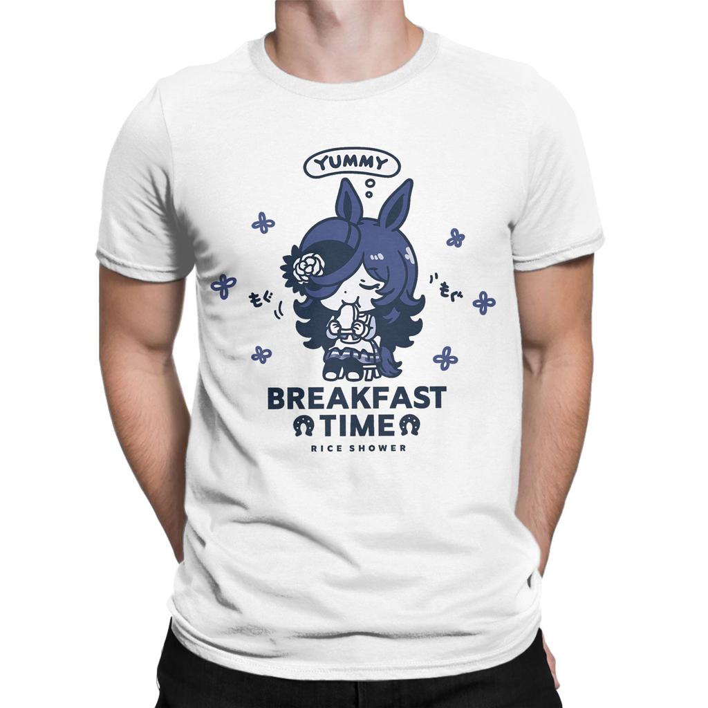 Harajuku T Shirt Umamsusme Pretty Derby Anime Cotton T Shirts  Hip Hop Tee Shirt for Men Summer Y2K Classic Short Sleeve Clothes