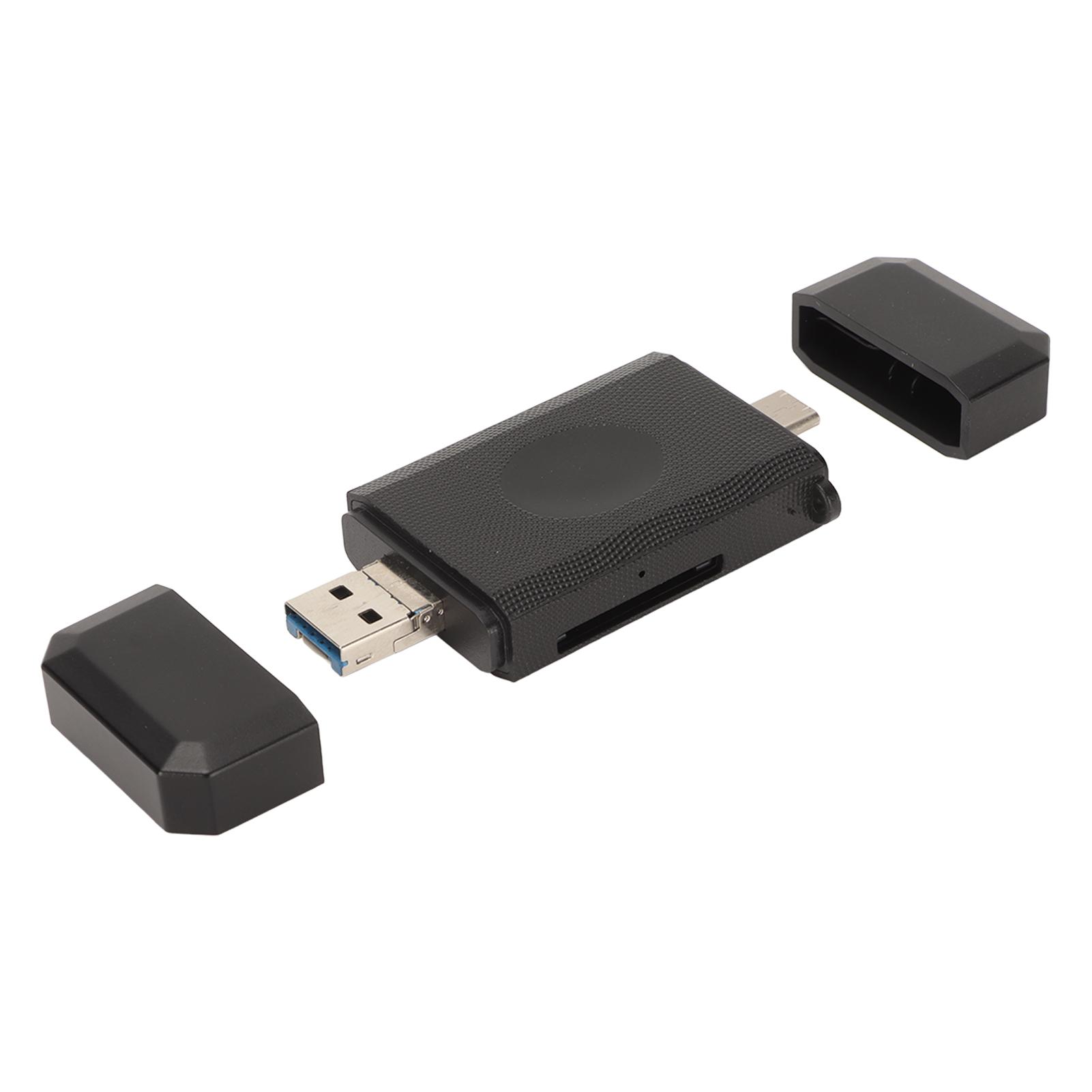 

Картридер 3 в 1 USB C Поддержка OTG Plug and Play Высокоскоростной корпус из АБС-пластика Картридер для ПК
