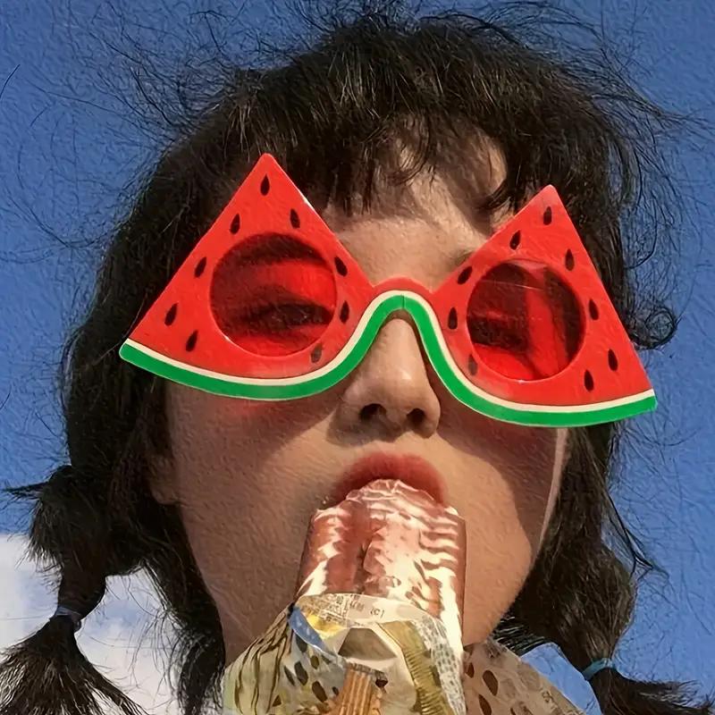 Fruit sunglasses Summer Hawaii Party Fruit shaped strawberry glasses Beach party decorations fun photo props