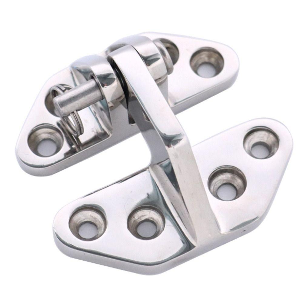 Heavy-Duty Boat Hinge Shaped Strap Cabinet Hinge Boat Hatch Furniture Hinge  Ship