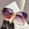 Women's Polarized Large Frame Anti-UV Sunglasses for Slimming and Driving