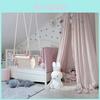 Nordic Style Children's Room Round Canopy Bed Curtain Tent With Soft Cotton Material