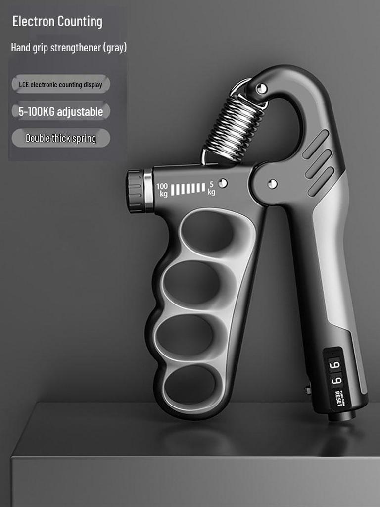 Adjustable Electronic Hand Gripper for Men and Women - Perfect for Adult Muscle Training