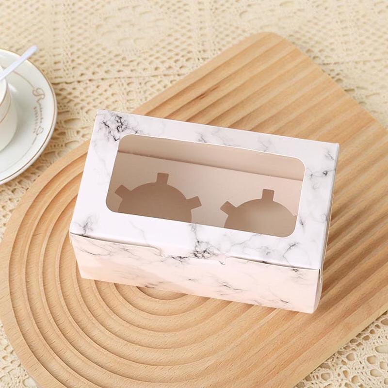 Snow Mochi Egg Tart Cupcake Packaging Boxes
