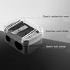 Double Holes Precision Lipstick Cosmetic Pencil Sharpener for Eyebrow Lip Liner Eyeliner Pencil Gift School Supplies