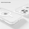 Applicable To Iphone16pro Max Space Hard Case Anti-drop Apple 17e Wireless Charging Transparent Magnetic Mobile Phone Case