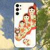 Russian Dolls Matryoshka  Phone Case For Samsung S25,S24,S21,S22,S23,S30,Ultra,S20,Plus,Fe,Lite,Note,10,9,5G Black Cover
