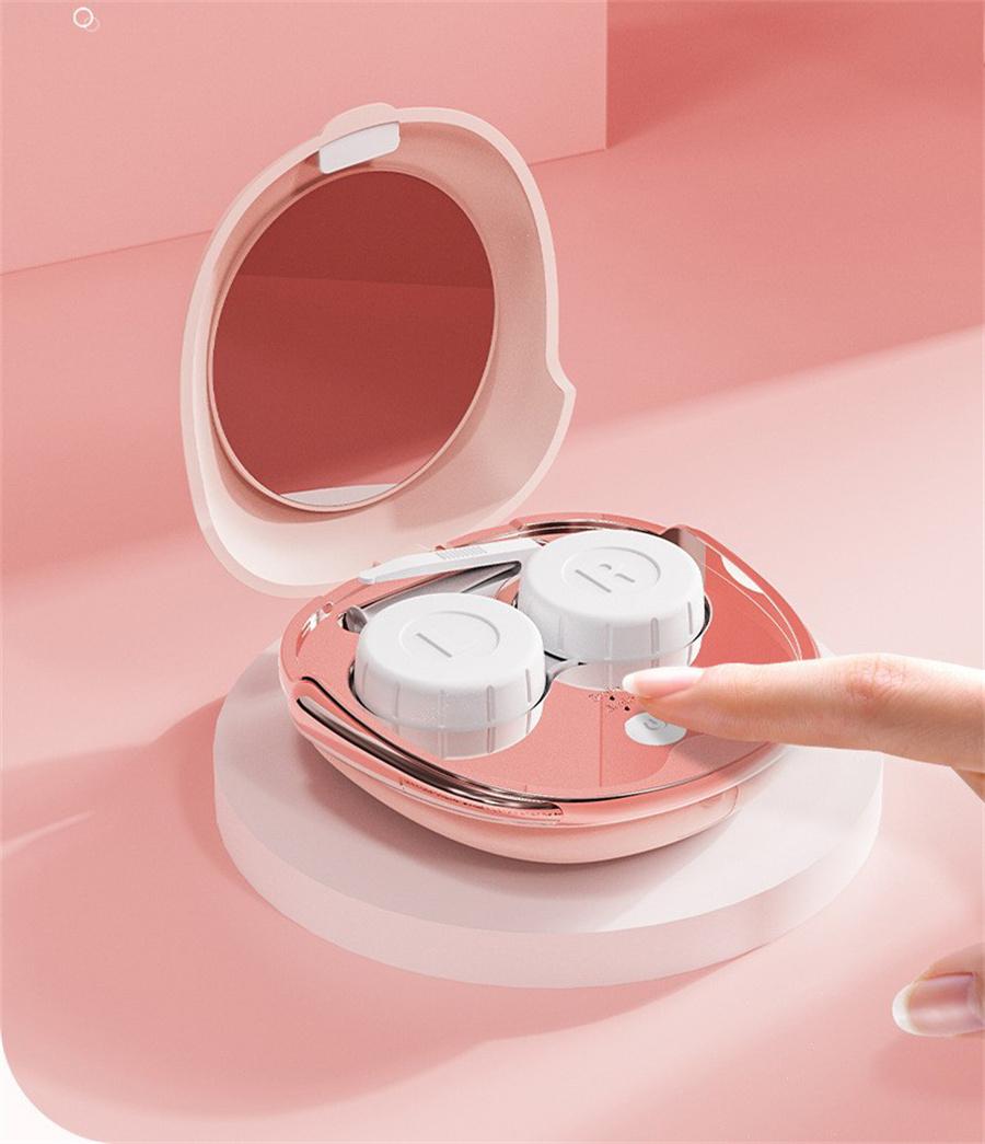 Contact Lens Storage Box Portable Automatic Cleaner Ultrasonic Cleaning Machine