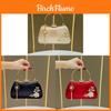 Luxury Pearl Embellished Evening Bag With Tassel Pendant For Formal Events