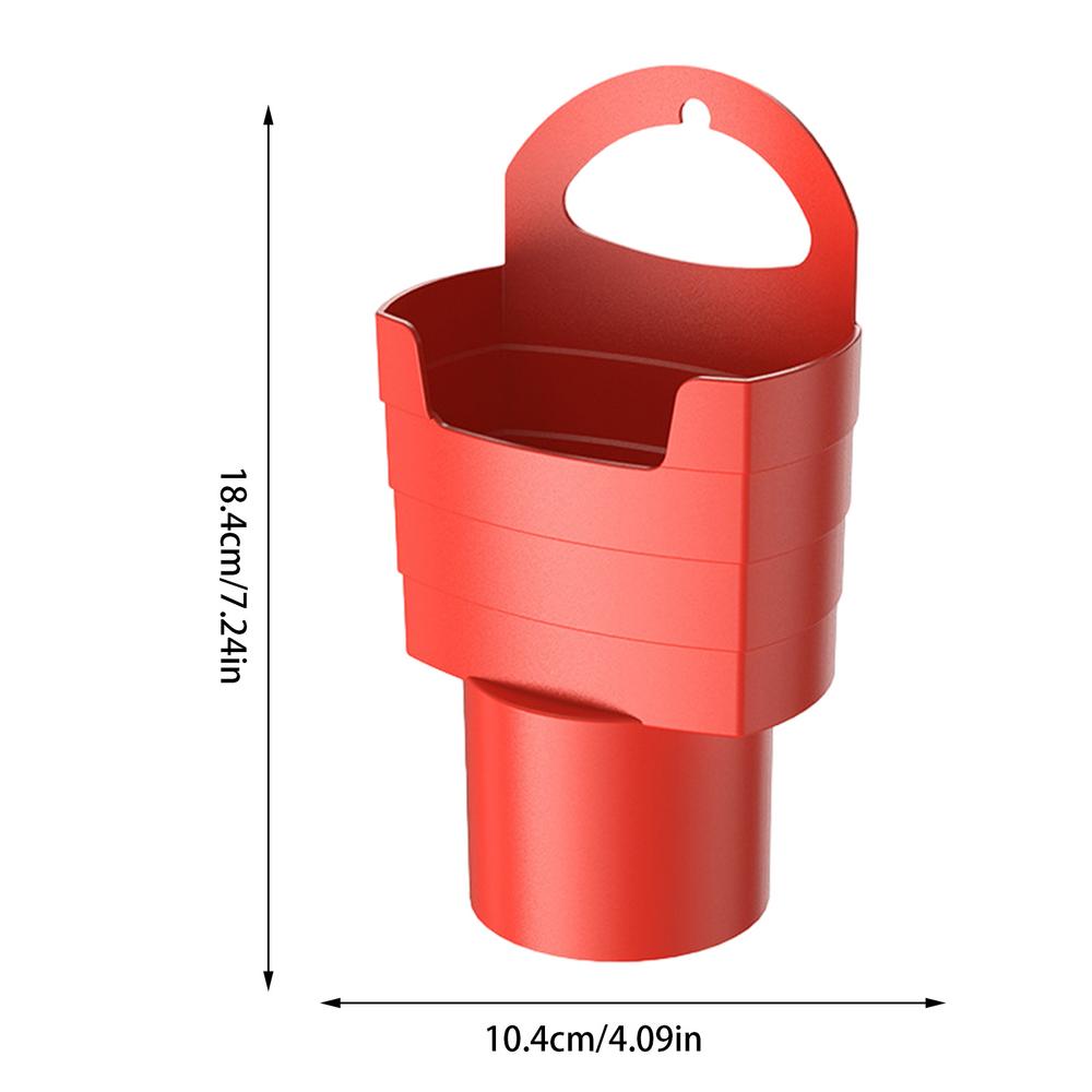 

Автомобильный подстаканник-органайзер, держатель для телефона, компактный дизайн, для маленьких автомобилей, седанов, внедорожников, домов на колесах красный