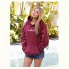 Hawaii Hibiskus Print Hoodie, Europäische Größen S-5XL, Trendiges Sweatshirt 2025