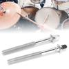 6PCS Metal Material Drum Tension Rods Silver Percussion Replacement Screws  For Jazz Drum Kit