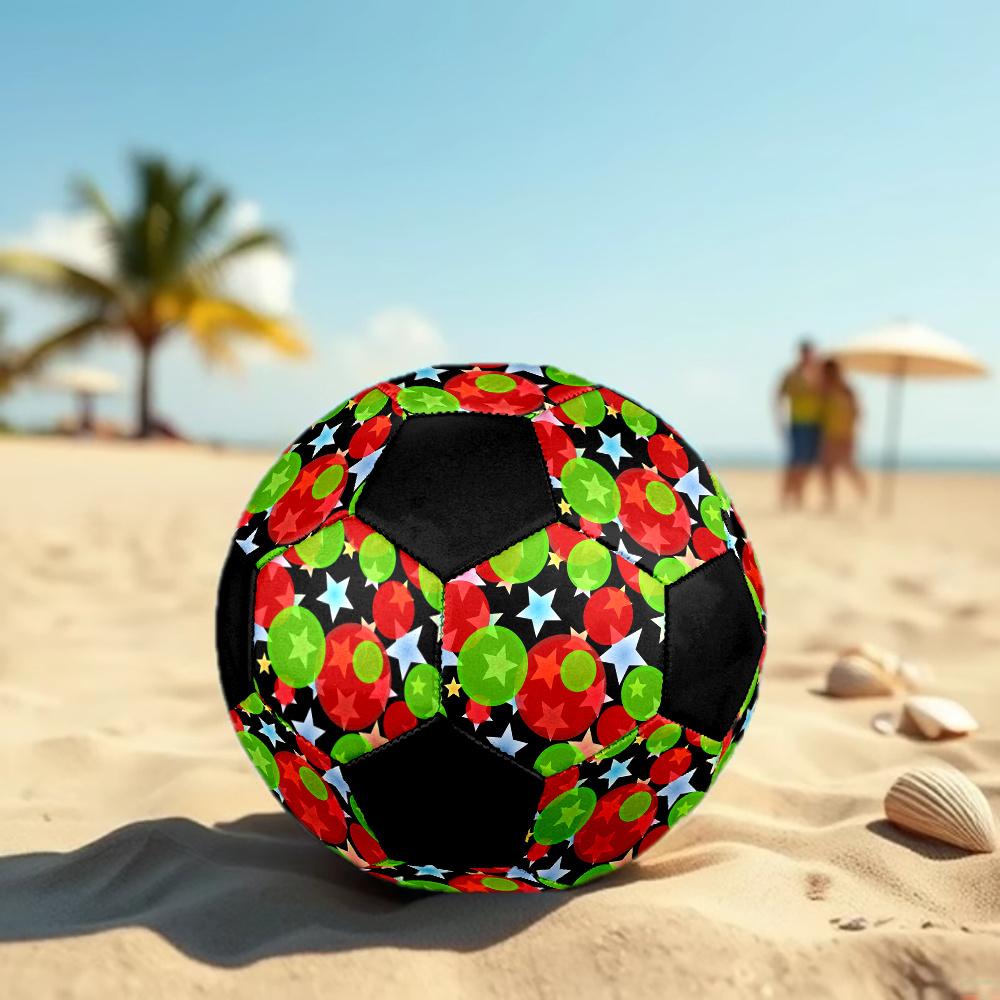 1pc Christmas Ball Outdoor Sports Football, Size 5, Comfortable And Durable Feel,Gift yy101