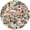 Cat Sticker Waterproof Cat Sticker Kitty Brand Stickers for and More Set, 100-Piece Pack, Suitcases, Cars, Motorcycles, Helmets, Skateboards, Guitars,