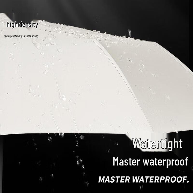 Durable 12-Rib Semi-Automatic UV Protection Folding Umbrella