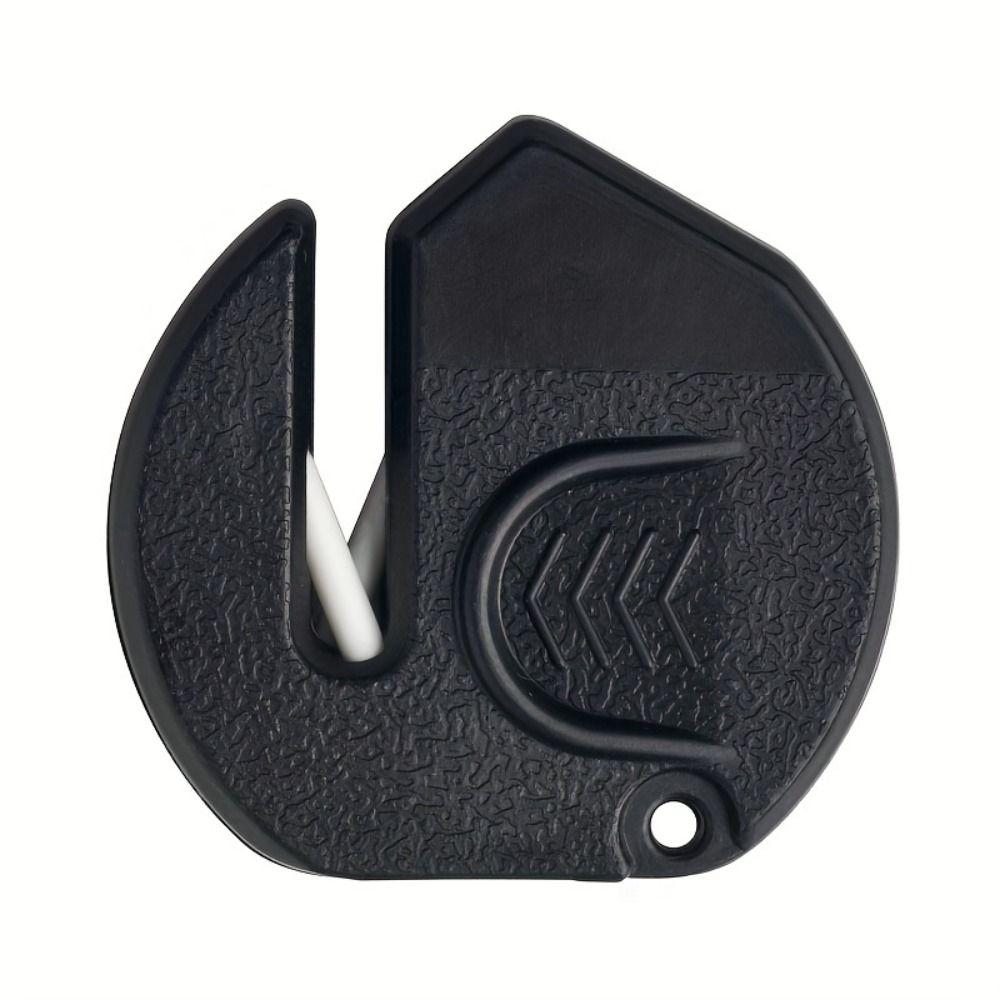Mini Knife Sharpener ABS Sharpening Stone Kitchen Accessories Keychain Whetstone Outdoor