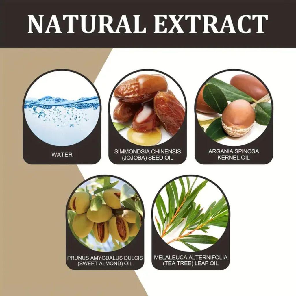 Beard Grow Oil Anti Hair Loss Products Moisturizing Natural Plant Growth Oil Hair Treatment Edge Control