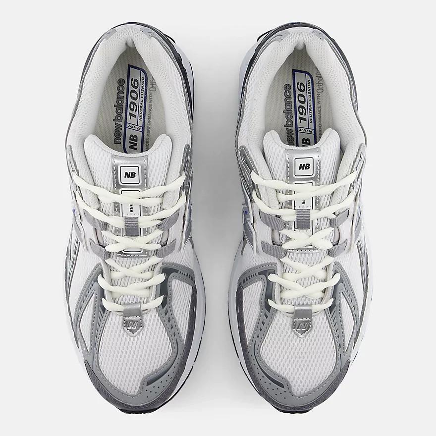 U190671F U190671F New Balance 1906 Silver/White (Men's)