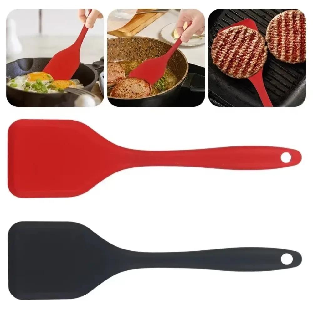 Silicone Cooking Leakage Spatula Dense Shovel Fried FishOmelette Shovel Non-stick Spatula Kitchen Tools Kitchen Utensils