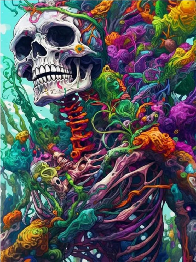 Pictura cu diamant 5D, copac cu flori, dragon, tigru, peisaj cu animale, mozaic, pictura cu diamant, decorarea casei, artă cadou DIY