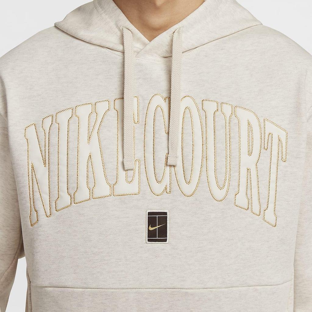 Nike Court Heritage Dri-Fit Embroidered Logo Outdoor Casual Sports Hooded Pullover Long Sleeve Sweatshirt Men Sweatshirt FQ2094-104