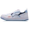 Li Ning Sea And Sichuan Low Top Skateboard Shoes Men's White Blue AGCT377-2