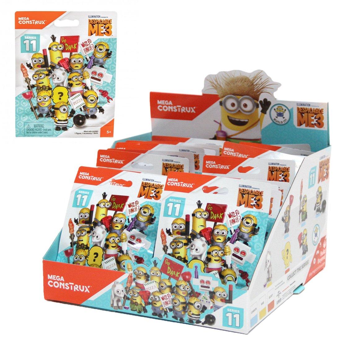 

Mega Construx Миньоны Набор 11 24 детали Коллекционный Том. (BOX)