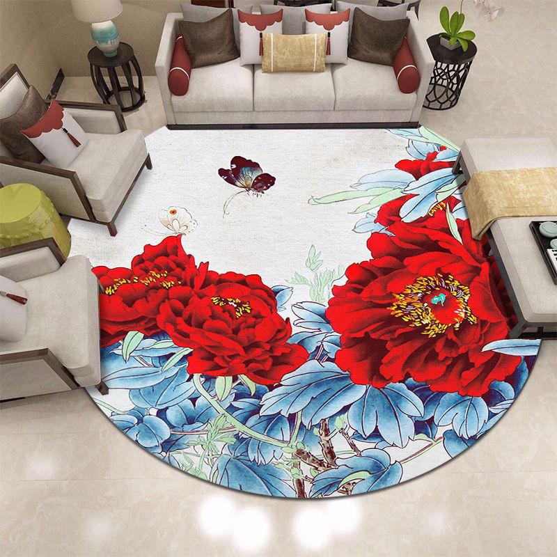 Classical Carpets for Bed Room  Rugs Living Room Table Mat Circle Rug  Round Rug Study Carpet Bedroom Decoration Children Carpet