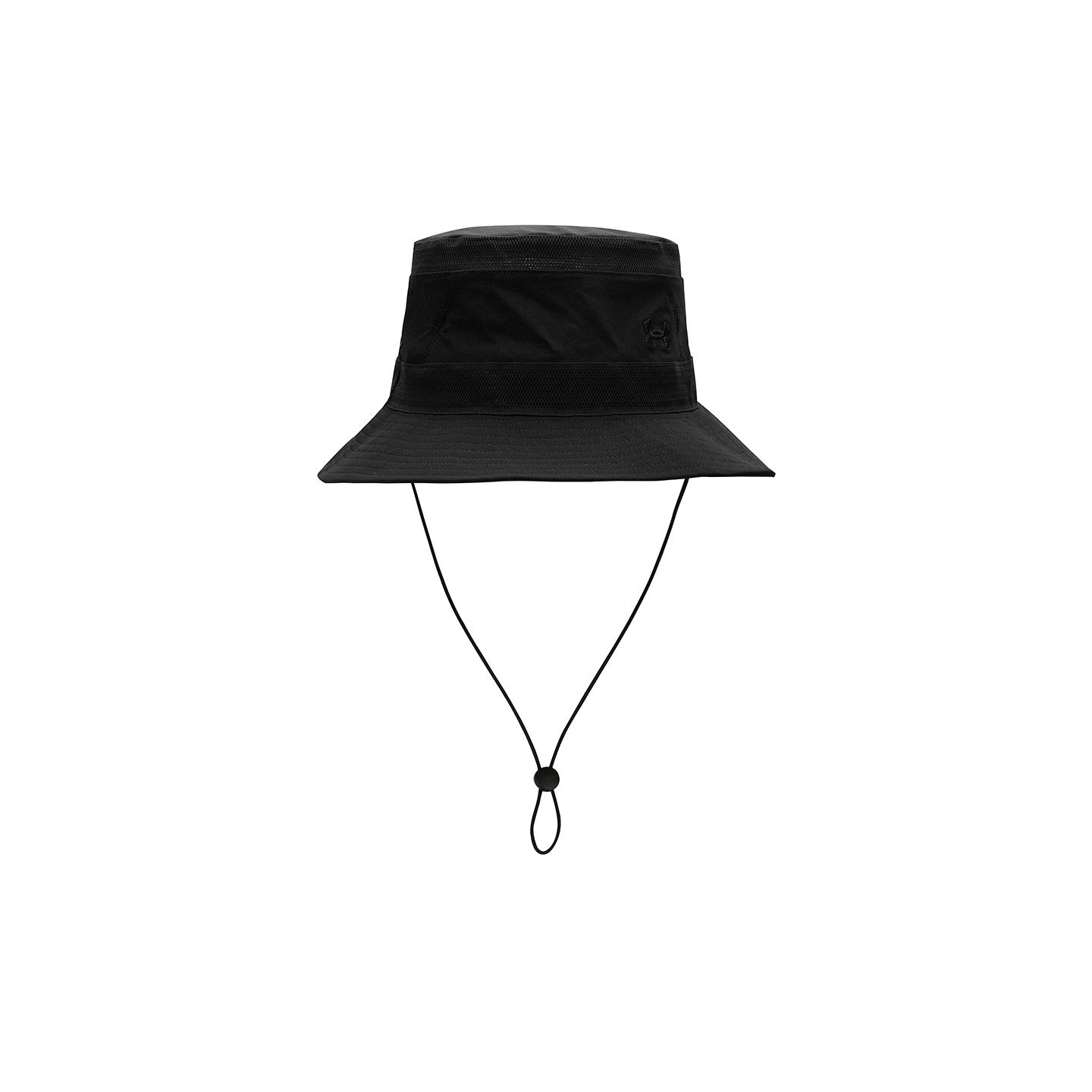 Under Armour Polyamide Bucket Hats Unisex Black 14322204 F