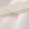  Sterling Gathering Jewelry Color Neo Gothic Classic Cross Stud Earrings Women Trendy Style Stylish Graceful Beach CelebrationClassic Stud