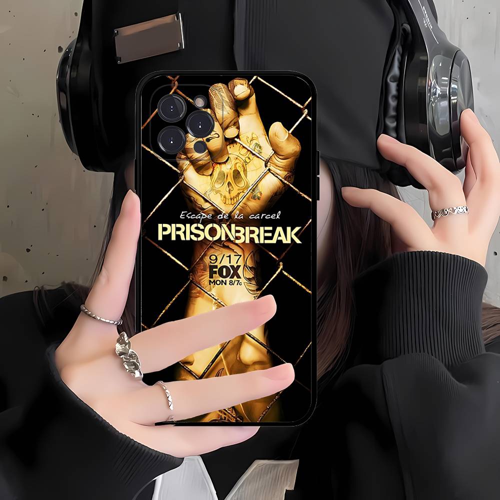 

Movie P-Prison Breaks Phone Case For IPhone 16 15 14 11 12 13 Mini Pro XS Max Cover 6 7 8 Plus X Funda Shell iPhone 14