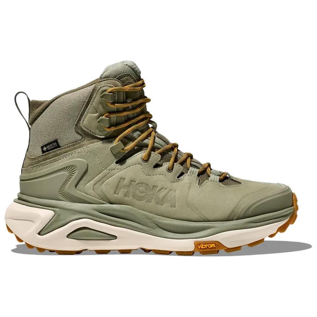 HOKA Kaha 3 GORE-TEX Sea Moss Herresneakers Grønn Havremelk 1162530-SMLK