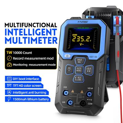 DMT-99 Skaitmeninis multimetras 9999 Skaičiuoja Išmanusis Profesionalus Testeris 1000V 10A Tikras RMS automatinis diapazonas AC DC om Hz talpa