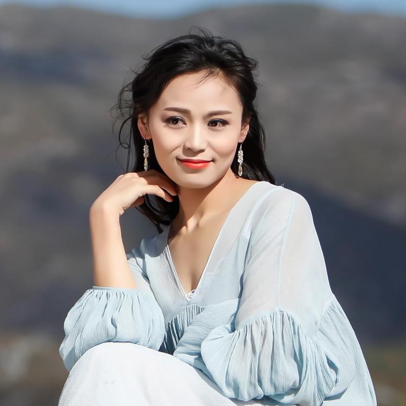 Fashion Long Tassel Ab Color Crystal Dangling Earrings For Women Temperament Elegant Engagement Party Jewelry Gifts