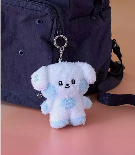 Zhanghao Zb1 Ricky Kpop Idol Keychain Plush Pendant Stuffed Puppy Cat Toy Bunny