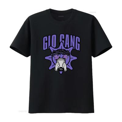 Glo Gang T-Shirt Trendig Gbe O Block Glory Boyz Chief Keef Druck Streetwear Vintage Grafik Lässig Unisex Stilvoll