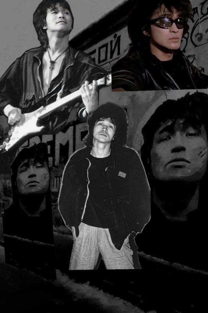 Metall Wandkunst Retro Rockband Viktor Zoi KINO Dekor