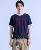Nasyujeueol Drawing Rabbit Ringer Short Sleeve T-Shirt 4 Colors