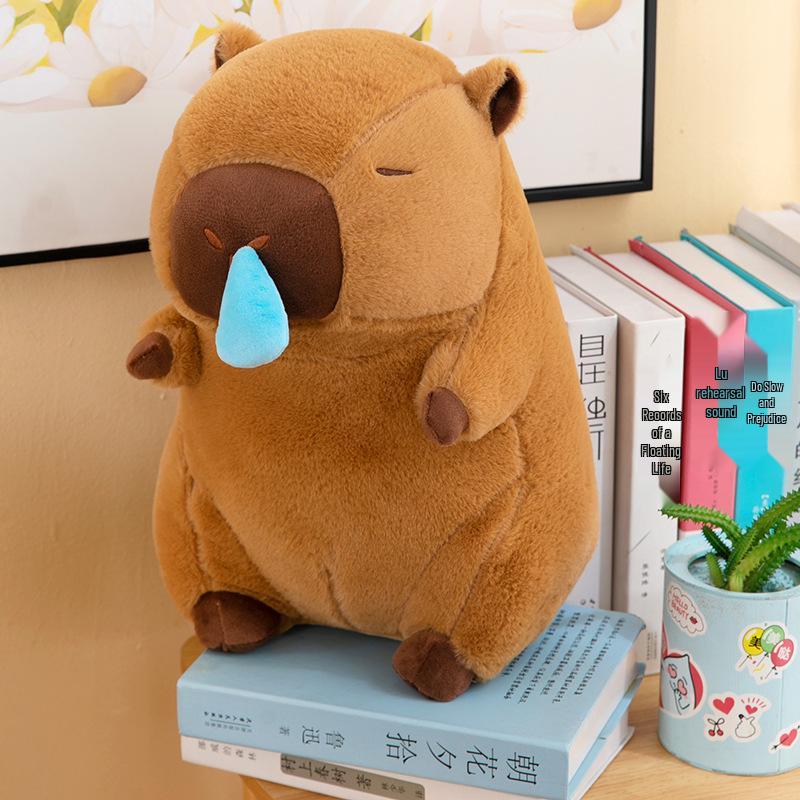 

Плюшевая игрушка Капибара Сопли: Очаровательно уродливая мягкая игрушка и подушка 25 cm