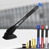 YMDM4 TX58695 Carbon Fiber Short Radio Antenna Sticker For BMW M Power Performance F10 F31 E36 E39 E87 E90 X5 Auto Accessories