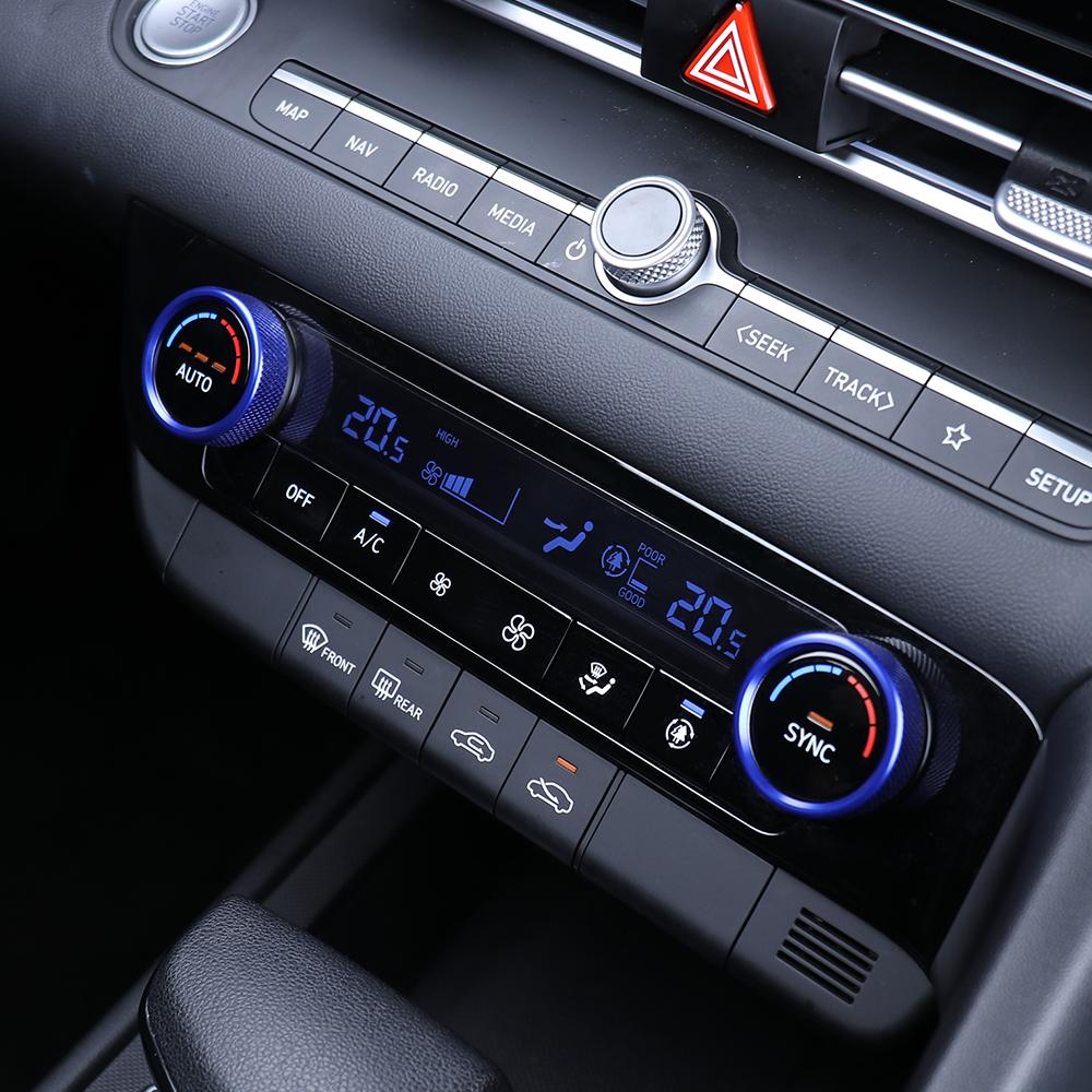 Cars Accessories Air Conditional Ring Cover Trim For Hyundai Elantra CN7 /CN7 N -2025 Car Decoration Styling Upgrade