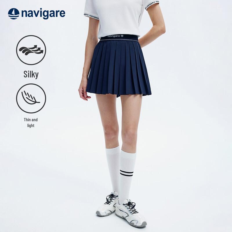 

Navigare Women s Pleated A-Line Sport Skirt L