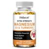 Magnesium, Vitamin, and Turmeric Capsules, 120 Capsules.