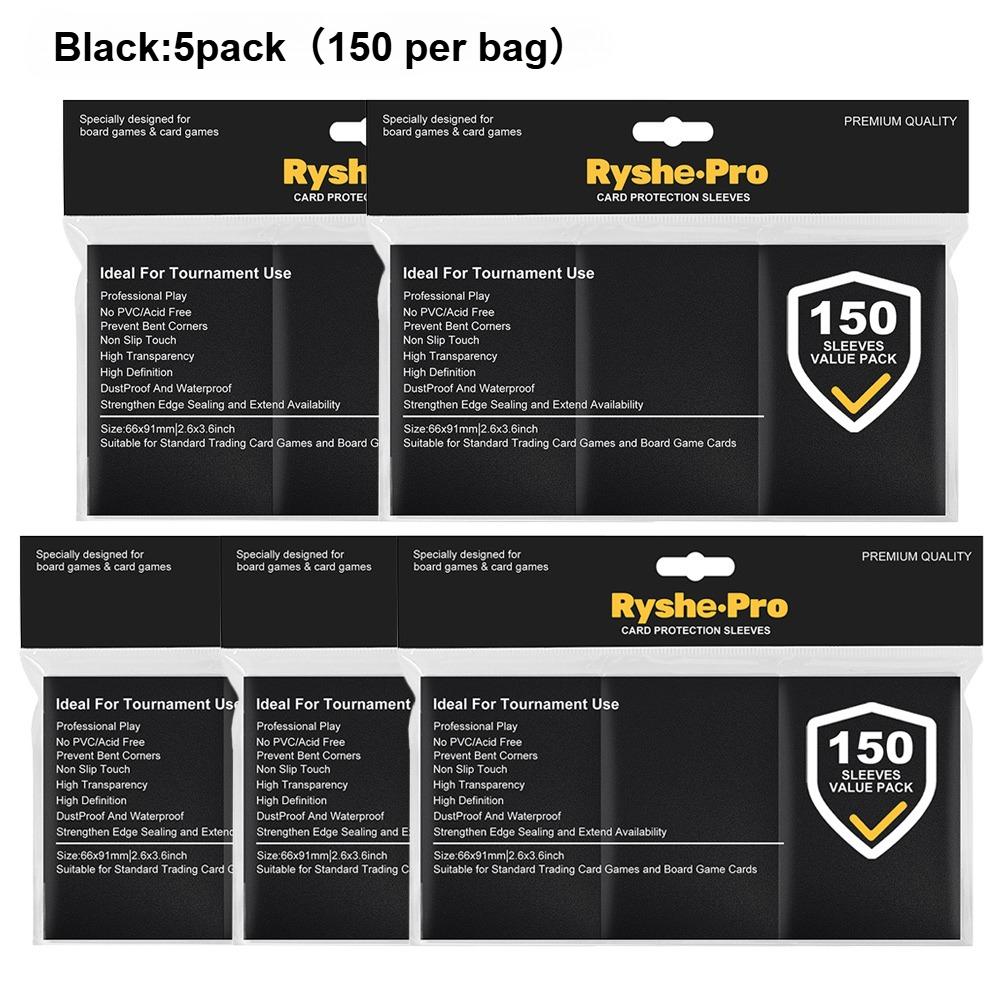 750Pcs Matte Card Sleeves 2.6"x3.6" Protectors Compatible with Trading Cards Standard Size for MTG TCG Baseball Card Sport Cards
