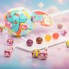 Hao Lai Wu Fruit-Flavored Lollipop Snack Toy for Kids