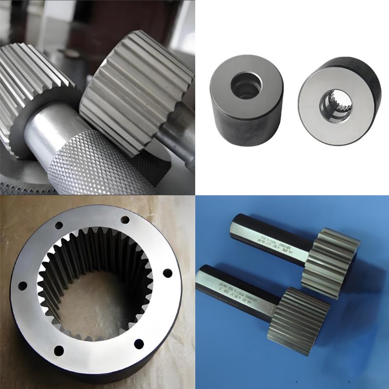 Involute Spline Ring & Plug Go/No-Go Gauge for Internal Spline - German & American Standards Custom