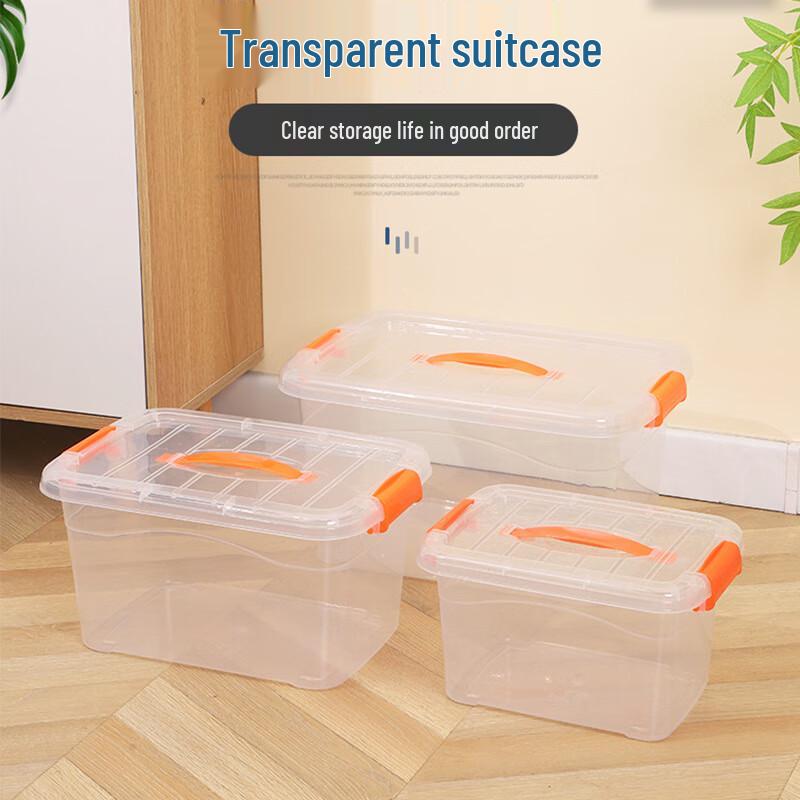 Transparente Hand-Aufbewahrungsbox aus Kunststoff