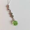 Handmade Beaded Phone Chain Four Leaf Clovers Cellphone Charm Colorful Keyring Ccd Decorative Pendant Cellphone Charm Accessory