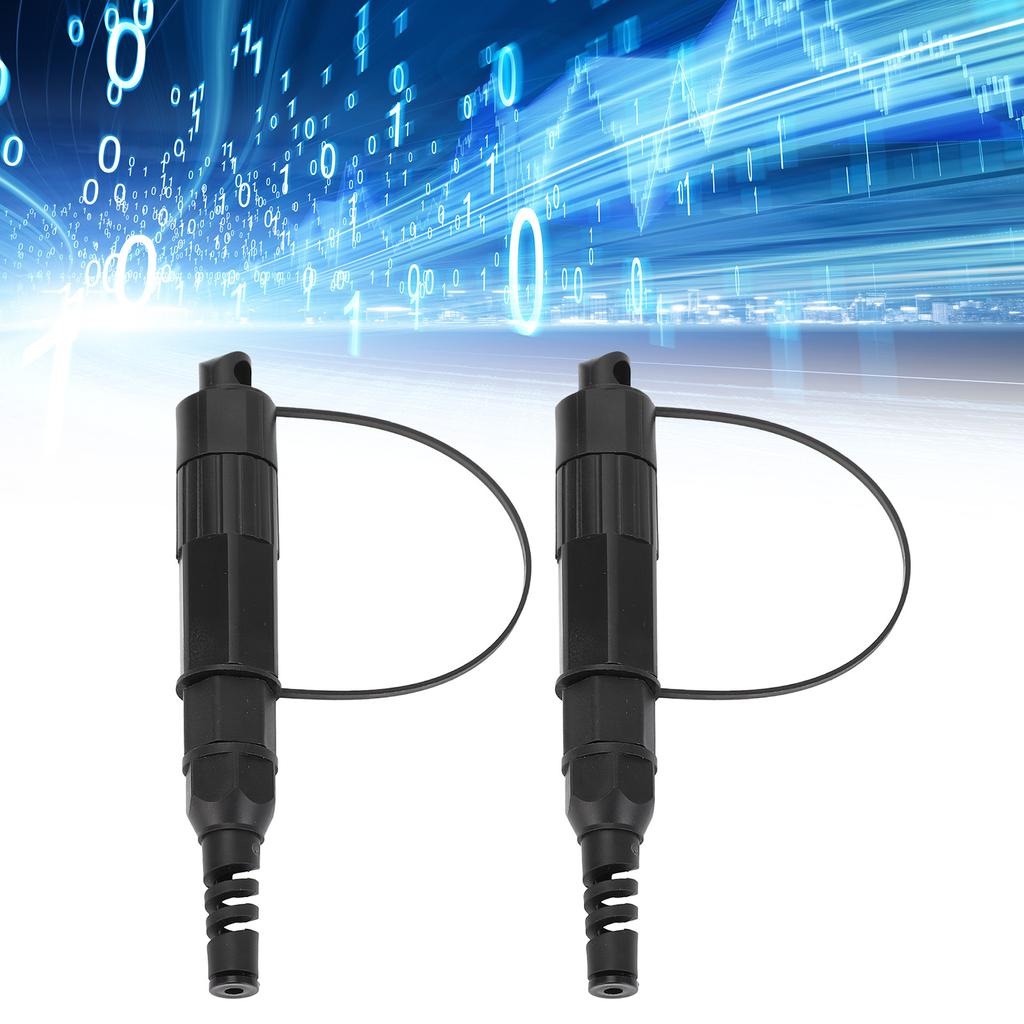 2 Set Glasfaserstecker SC Kabel Schnellverbinder IP68 Wasserdicht für NTSC2310 System