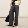 LESS 2026 Summer Fashion Casual Loose Banana Trousers